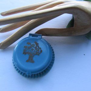 SALE Vintage Deco Style Cara Nome Rouge Compact